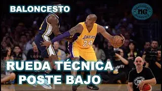 RUEDA DE FUNDAMENTOS POSTE BAJO BALONCESTO