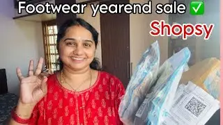 Simple footwear just below ₹200 #shopsy sale haul ✅