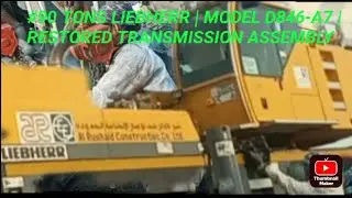 Liebherr model #D846 A7 | Restored Transmission Assembly