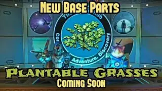 No Man's Sky - New Base Parts - Plantable Grass Types