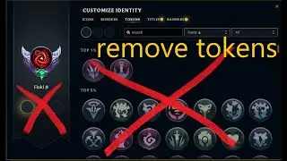How To Delete Tokens On Profile In League Of Legends 2025