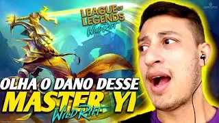MASTER YI TA ROUBADO DEMAIS NA JUNGLE WILD RIFT GAMEPLAY PT-BR