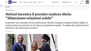 IL-MIDJA TALJANA TIRRAPPORTA L-LAQGĦA BI PROMINENZA