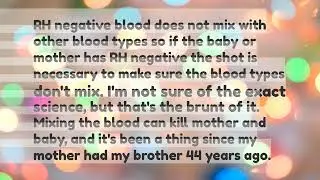 ELI5 what is the rhogam test and rhogam shot in pregnancy