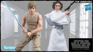 Star Wars The Black Series Luke & Leia Action Figures