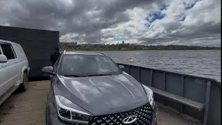 Мини путешествие на Черри Тигго 4 по святым местам! Очень приятно ведет себя машинка на трассе..!