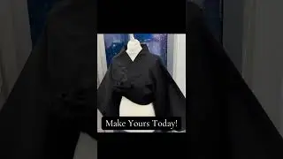 Short Kimono Jacket Sewing Pattern | Easy DIY Cropped Haori Style