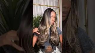 BOMB virgin hair 😍 #shorts #hairstyles #quickweave #ygwigs