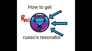 Tutorial for Russo's robot resonator