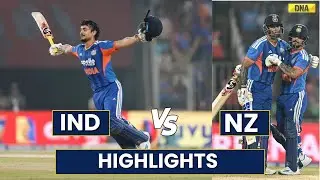 IND Vs NZ Highlights: Ishan Kishan's Century, Arshdeep Singh's 5-fer Propels India To 46-Run Win