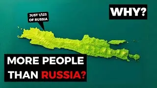 Почему на острове Ява проживает больше людей, чем в России