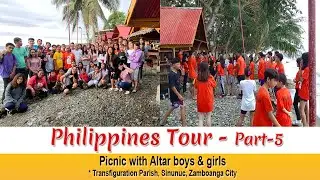 Philippine Tour-2023, Part- 5, Picnic with Altar Boys and Girls