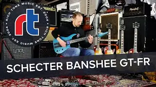 Rich Tone Music: Schecter Banshee GT-FR - Satin Trans Blue
