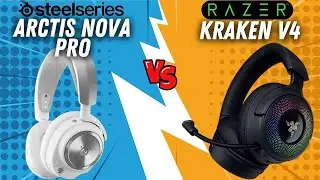 Razer Kraken V4 Pro, Steelseries Nova Pro Wireless Kisa Karsilastirma