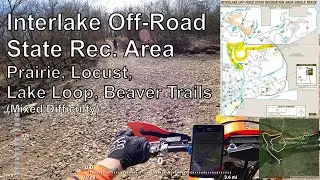 Interlake OSRA - Prairie, Locust, Lake Loop, & Beaver Trails (mixed difficulty single track)