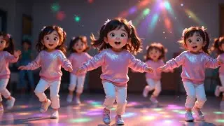 Shiny Sweater Dance 💖#KidsDance#HappyKids#CuteDance#SparkleDance#KidsMusic#FunKids