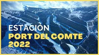 ESQUIANDO en PORT DEL COMTE 2022 ⛷ | Estación de Esquí de Port del Comte