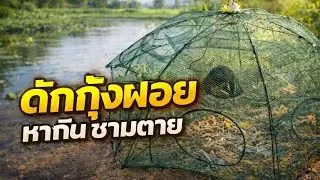 ดักกุ้งฝอย#ก้องกู่แก้วอุดร#หากินแบบบ้านๆ #หากินตามธรรมชาติ #อีสานบ้านเฮา #ดักกุ้งฝอย #หากิน 