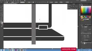Computer prison vector icon Illustrator design tutorial