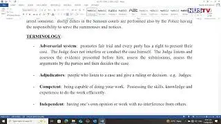 FOUNDATION LAW HCL001.  Lec: FESOLA'I ALENI SOFARA