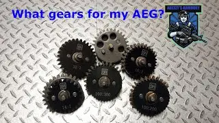 Какие шестерни использовать в моем AEG!
