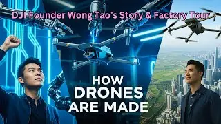 How Drones Are Made | DJI Founder Wong Tao&rsquo;s Story & Factory Tour