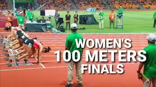 Athletics women's 100 meters finals | SEA Games 2019 | New Clark City, Philippines