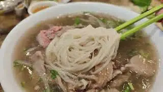 Vietnamese Pho in Montreal Chinatown