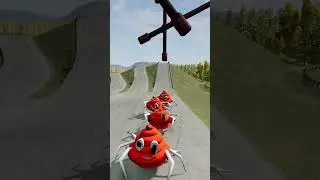 Extreme Impact Test: Fast Cars vs Obstacles 😨 &ndash; BeamNG Drive