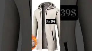 Rs 39$;Top Quality Velvet New Brand Casual Fashion Hoodie Long Men Trench #jacket #myfashion