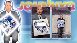 Making Spin Art In A SUIT! #shorts #spinart