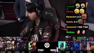 GENG vs FNC - Game 2 | 2024 MSI Bracket Round 1 | Twitch VOD with Chat