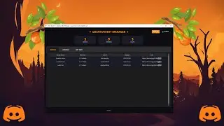 Discrod Tool - Bot Manager