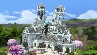 RAINBOW CASTLE w/ Simarchy | Sims 4 Speed Build