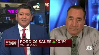 Ford Q1 auto sales up 10%; EV sales soar 41% from Q1 last year