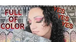 RED & GREEN EYELOOK WITH THE RESURRECTION PALETTE || GRWM TUTORIAL REVIEW #wickedwidowbeauty