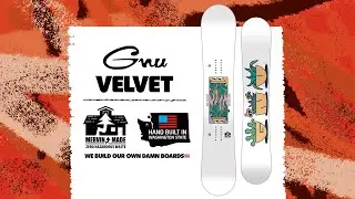 2023-2024 VELVET | GNU SNOWBOARD