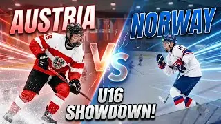 International Junior Hockey U16 2023 04 08 Austria vs Norway