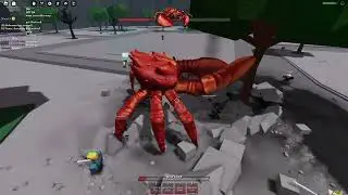 battling the new crab boss then becoming the crab boss