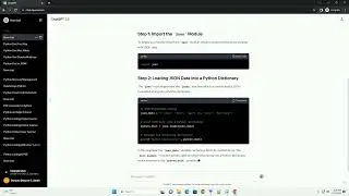 python dict from json
