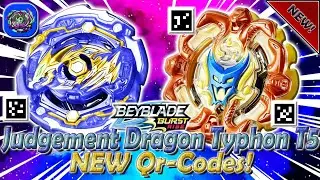 New Typhon T5 Golden Dragon Beymaster Invitational Qr-Codes | Новые 2 Qr-Кода Beyblade Burst Rise