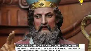 Ancient tomb of 'Santa Claus' discovered