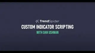 New Feature! Introducing JavaScript Custom Indicator Scripting | TrendSpider Software Updates
