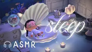 ASMR 🎧 Underwater Room 🐚 ACNH / 모동숲 / あつ森 / Cozy Ambience & BGM for Sleep