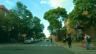 [ 4K Video ] Driving from Dorval to Outremont Montreal