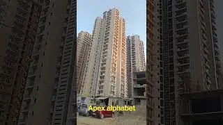 apex alphabet | 14 mar 23 | #greaternoidawest #noida #apex