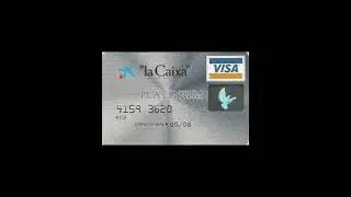 This is Tarjeta la Caixa Visa Platinum