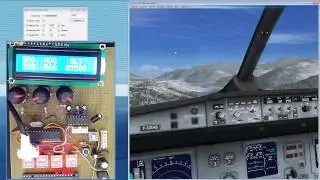 New Version Flight Simulator FSUIPC Pic Based Auto Pilot Panel / Painel de Piloto Autom&aacute;tico PIC