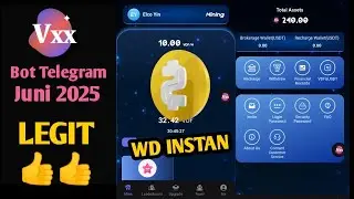 Mining Bot Telegram Terbaru 2025 - Airdrop Hampir Listing - Aplikasi Penghasil Uang