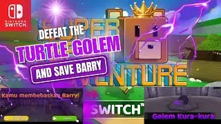 First Super Bear Adventure Gameplay Save barry Defeat Turtle Golem #superbear #superbearadventures